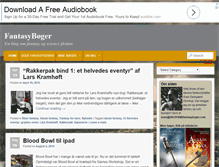 Tablet Screenshot of fantasyboger.com